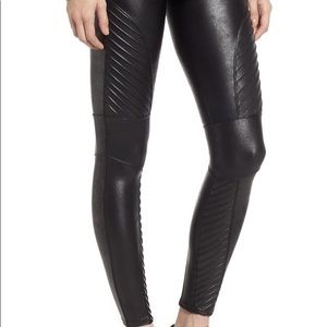 Faux leather leggings